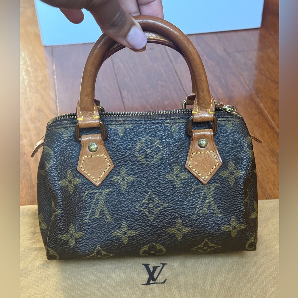 Vintage Louis Vuitton Speedy Mini Nano Sac HL - Picture 2 of 16